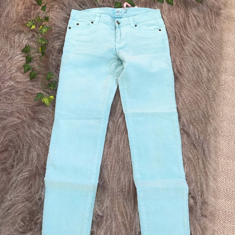 BLUE VINEYARD VINES TOKENEKE ANKLE CORDS JEANS